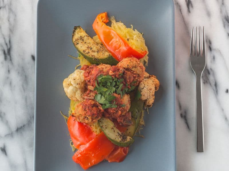 Spaghetti squash, cooked