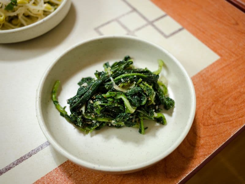 Spinach, canned