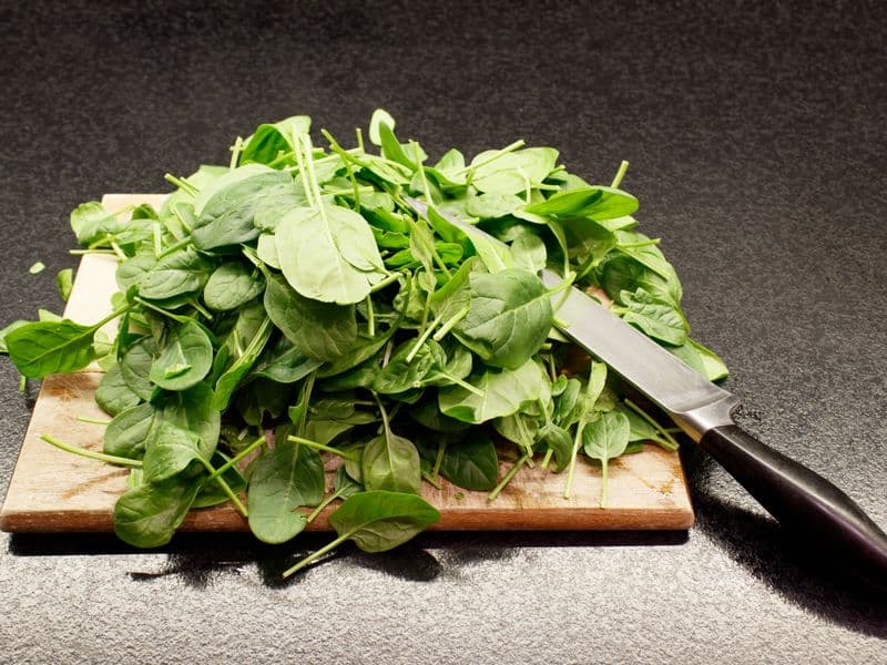 Spinach, cooked