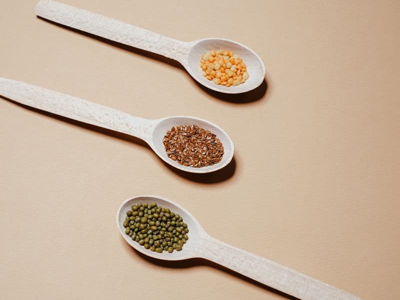 Split peas, cooked