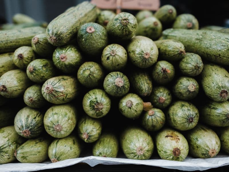 Summer squash, cooked