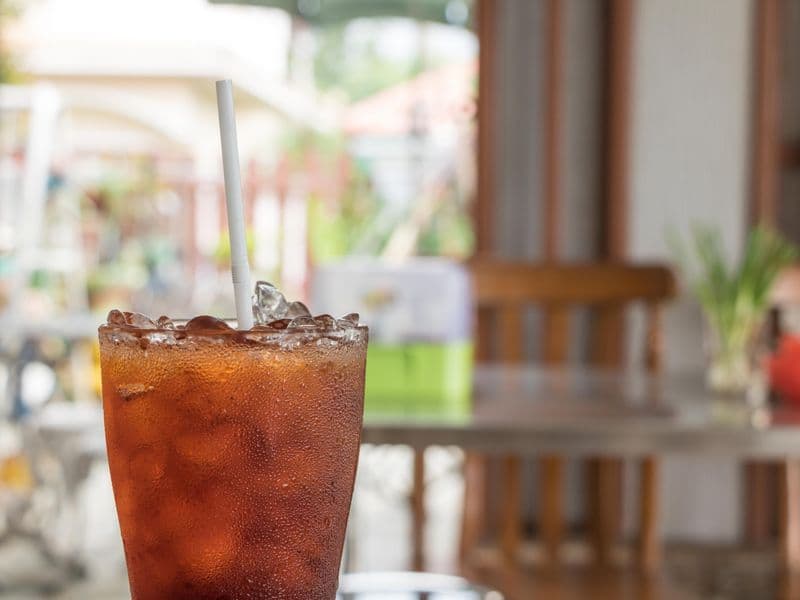 Sweetened iced tea