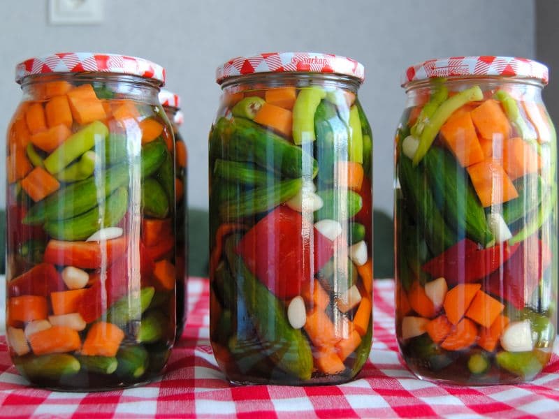 Sweet pickles