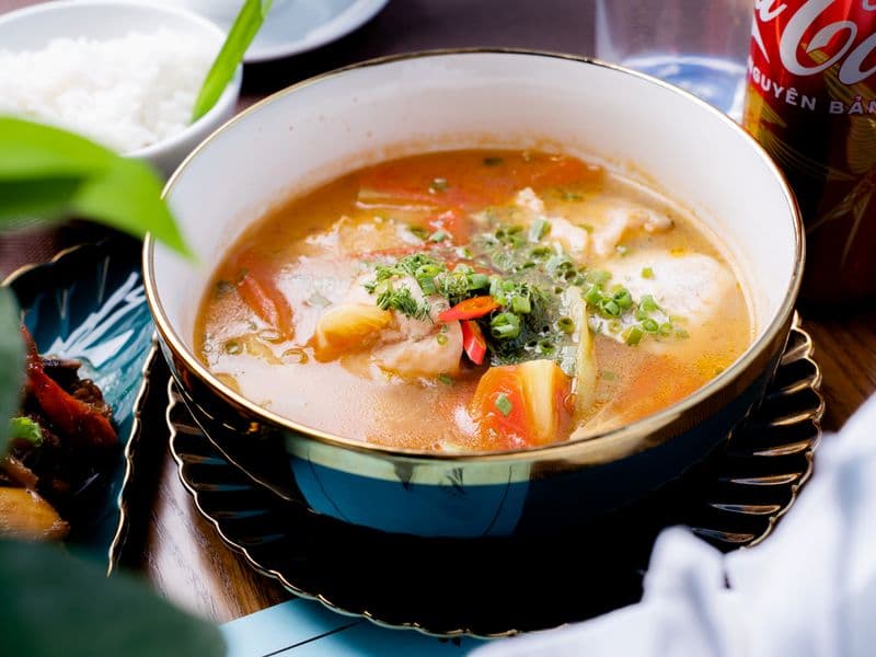 Tomato rice soup