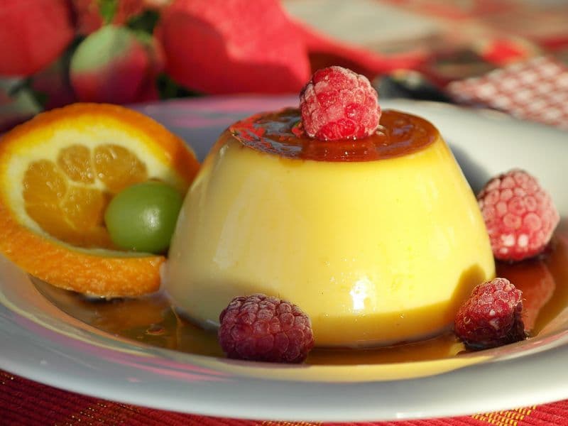 Vanilla pudding