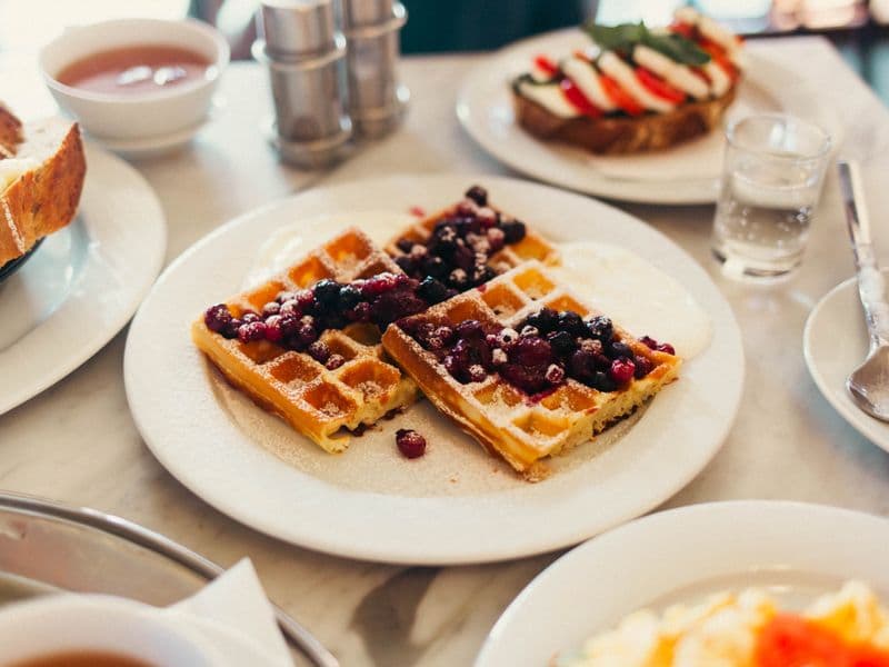 Waffles, plain
