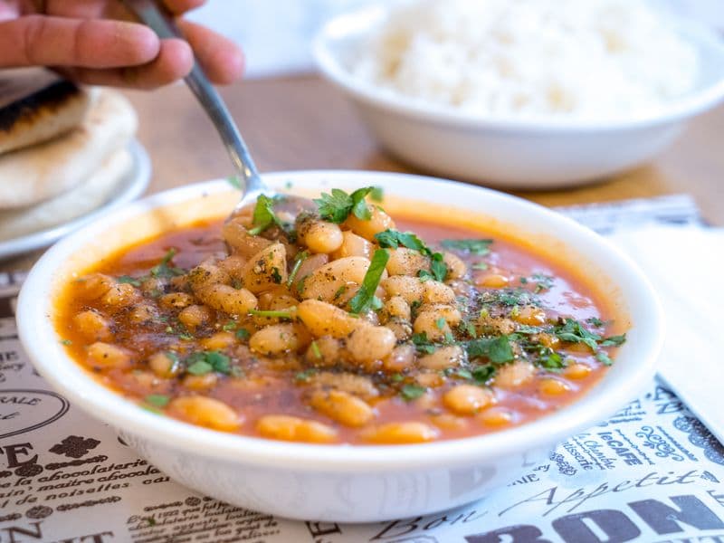 White beans, cooked