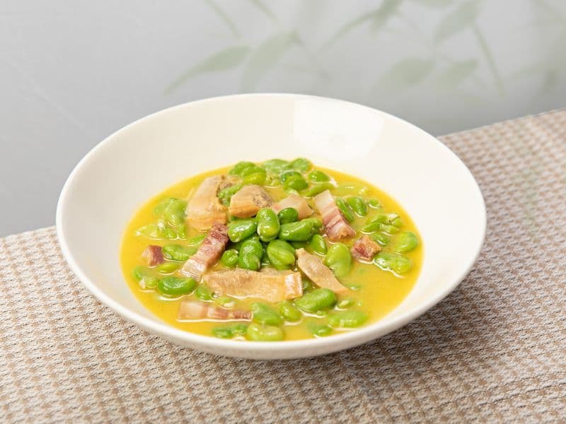 Winged beans, cooked